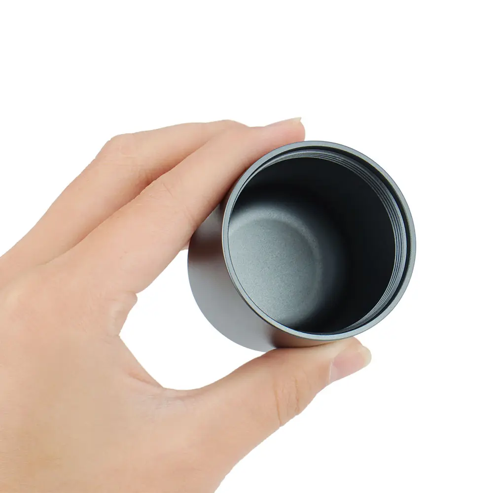 Aluminum Alloy Moisture Proof Storage Bottle Portable Tea Tank Outdoor Camping Tool
