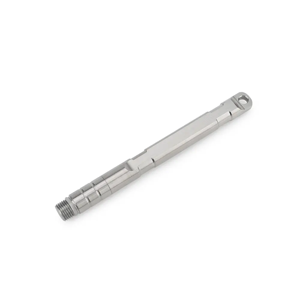 1pc Titanium Alloy Toothpick Key Chain Accessories Fruit Stick Toothpick Holder Portable Outdoor EDC Tool