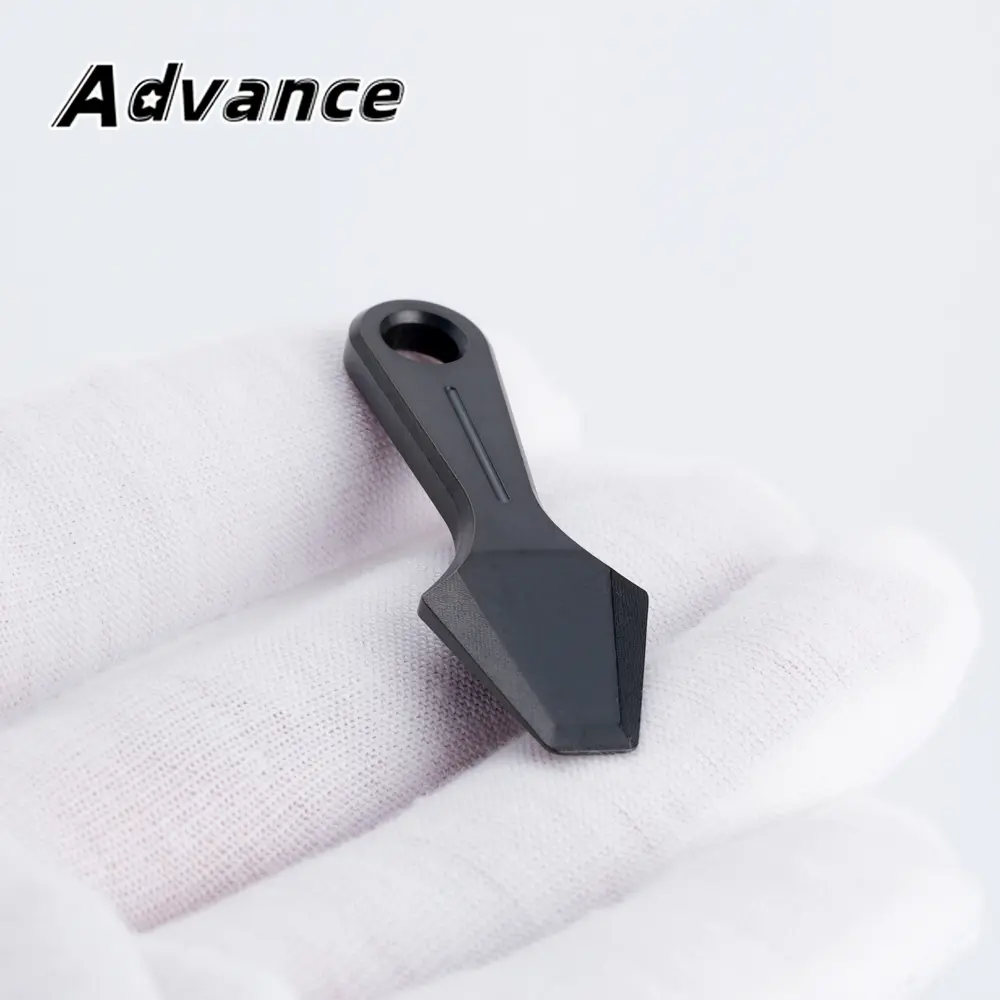 1pc Mini Titanium Alloy Keychain Pendant Outdoor EDC Tool