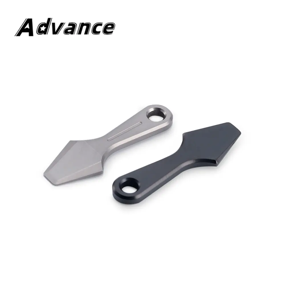 1pc Mini Titanium Alloy Keychain Pendant Outdoor EDC Tool