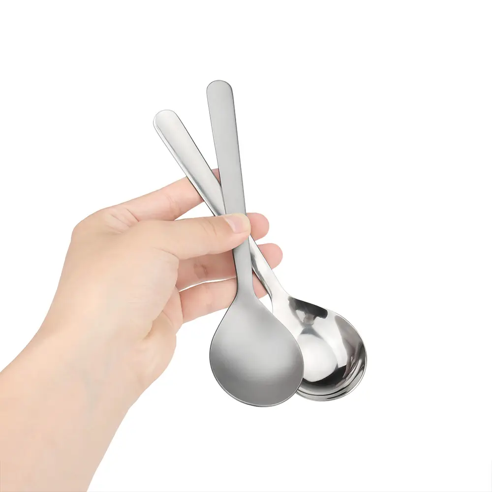 3pcs Titanium Spoon Set Tableware Dessert Picnic Fork Outdoor Kitchen Travel Camping