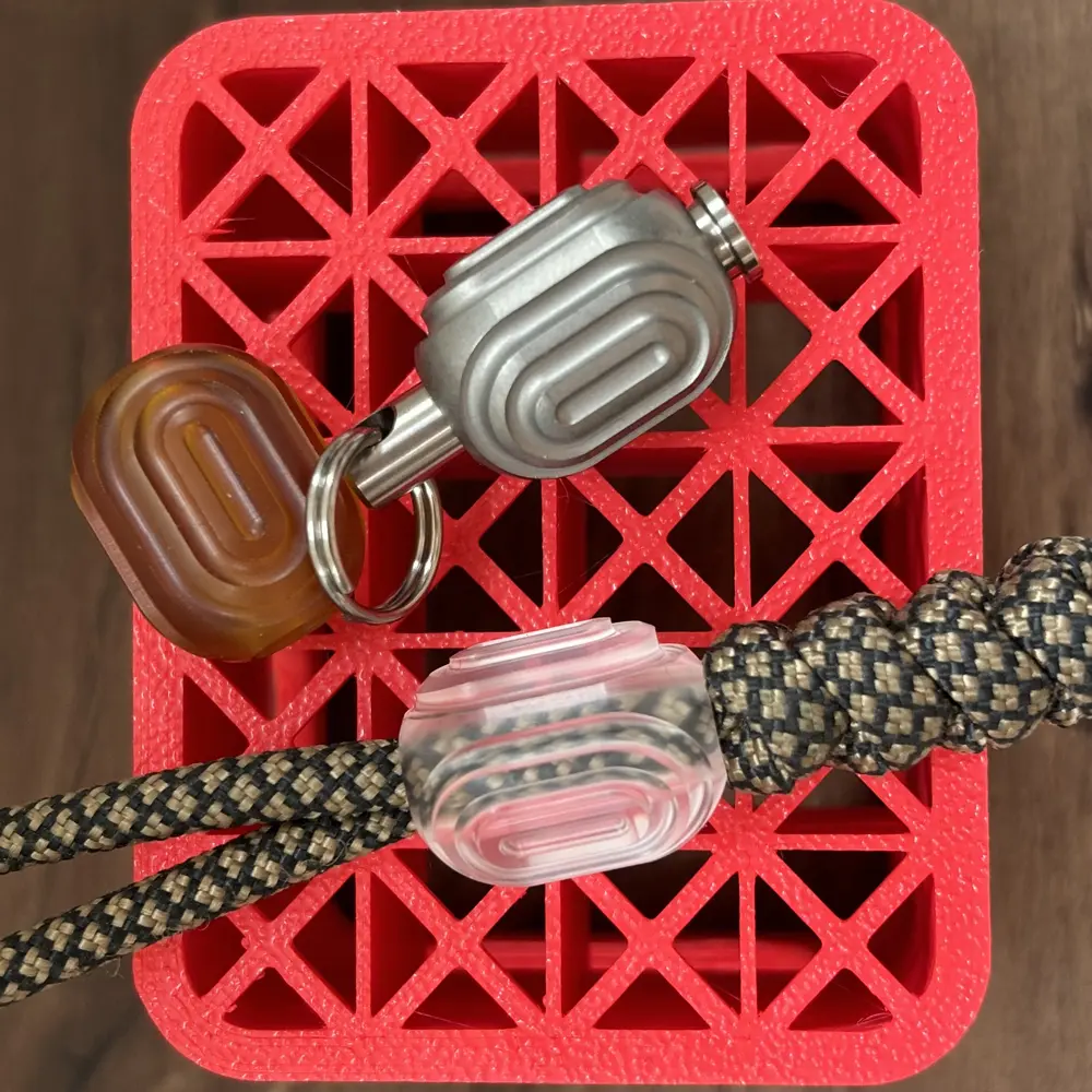 PC/PEI/Titanium Alloy Bead DIY Paracord Bead Accessory Umbrella Rope Pendant