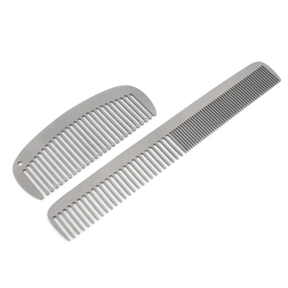 Titanium Alloy Comb Camping Accessories Outdoor Small Tool