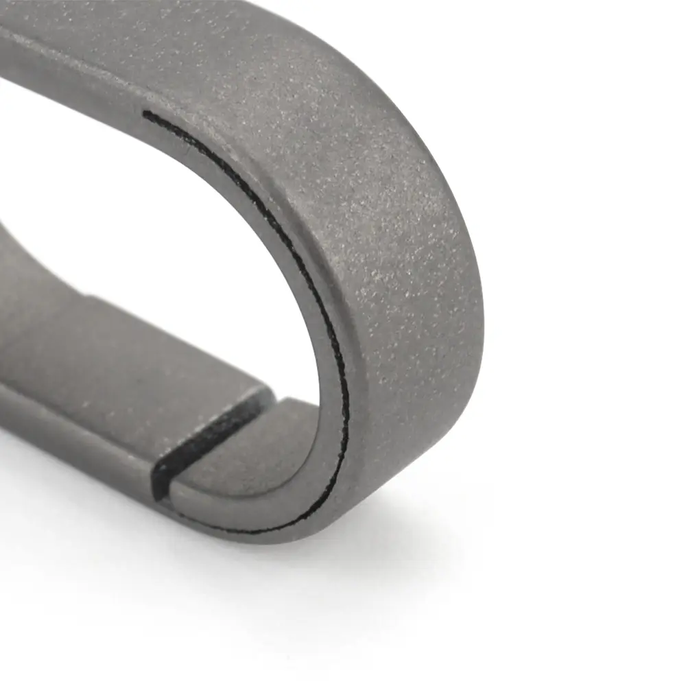 S/L Titanium Alloy Mini Keychain Accessories Small Key Ring Waist Buckle Multifunctional Outdoor EDC Tool