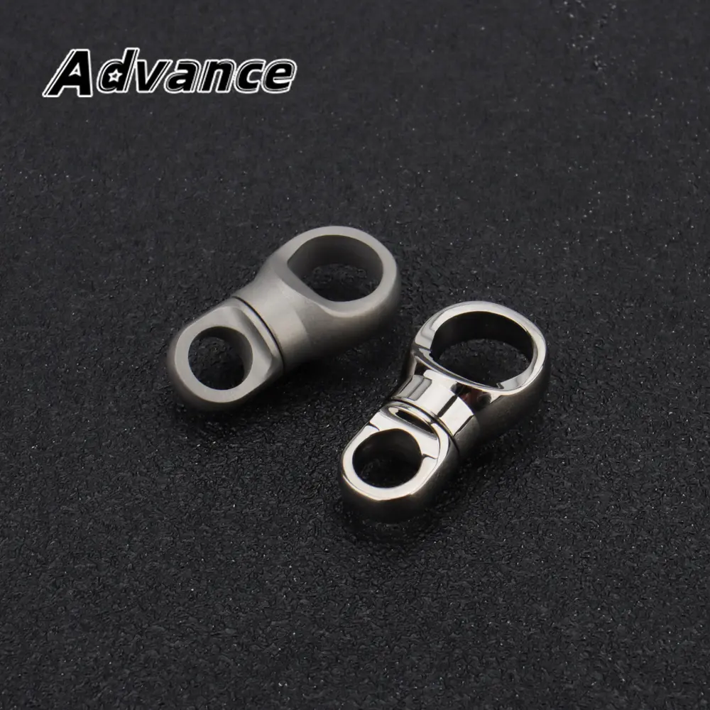 Titanium Alloy Connecting Buckle Rotary Keychain EDC Outdoor Tool