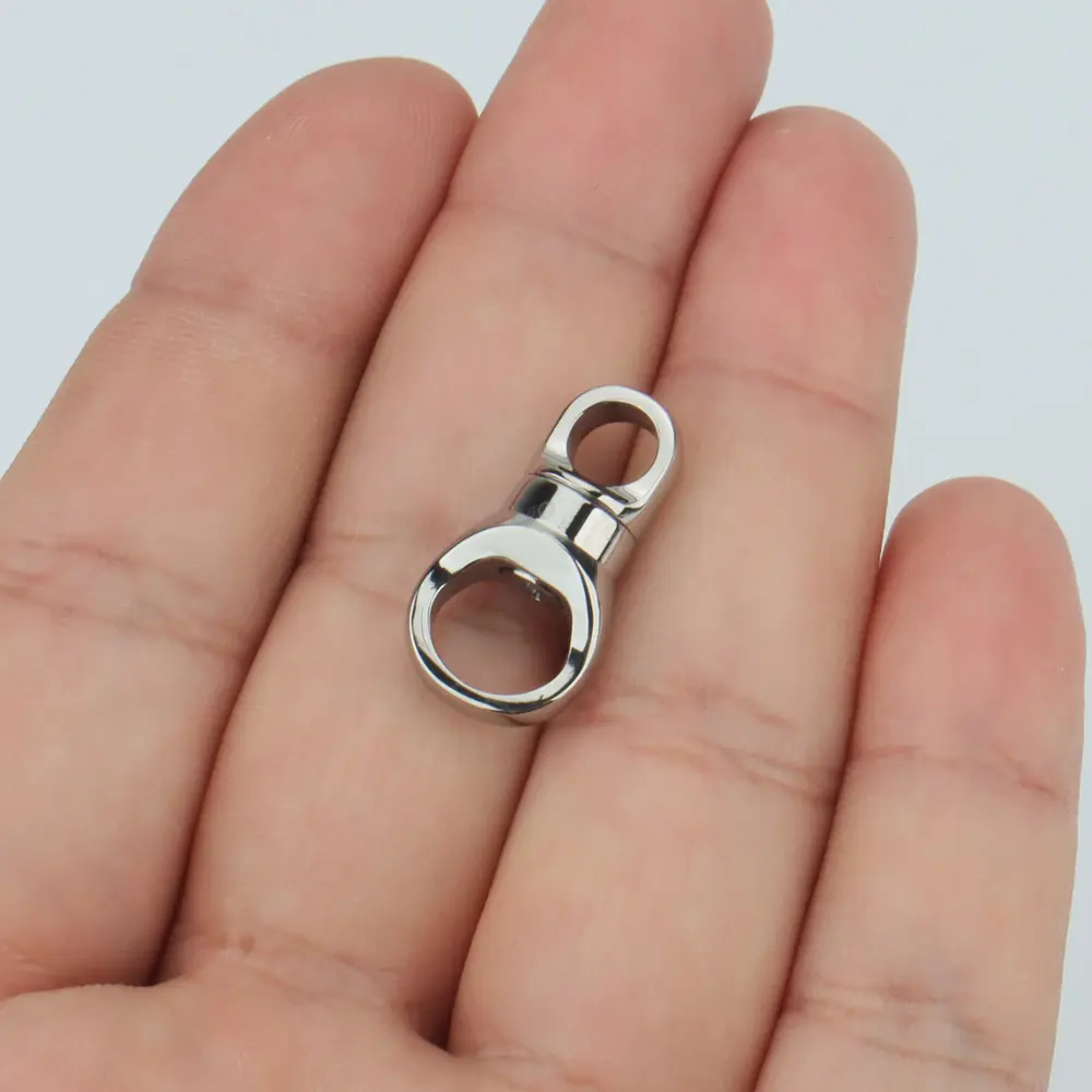 Titanium Alloy Connecting Buckle Rotary Keychain EDC Outdoor Tool