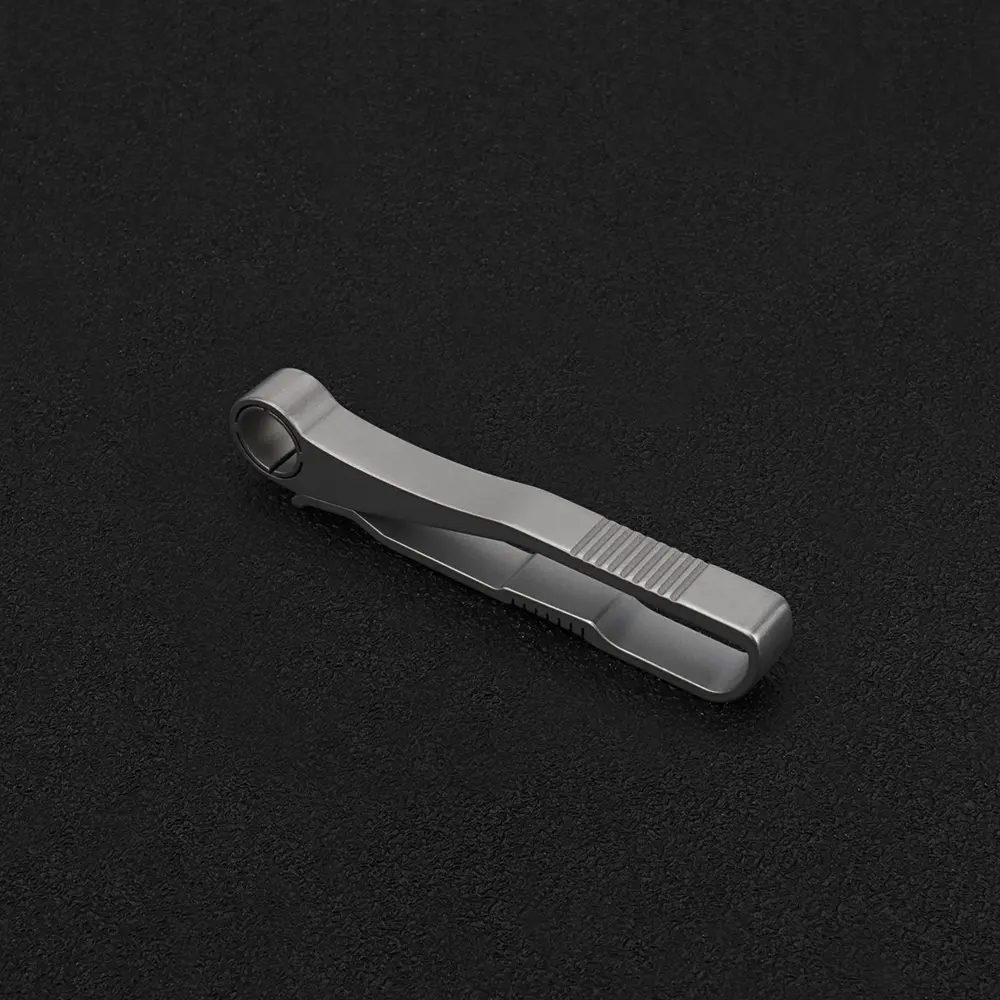 1pc Titanium Alloy Waistband Keychain Waist Belt Buckle Outdoor EDC Tool