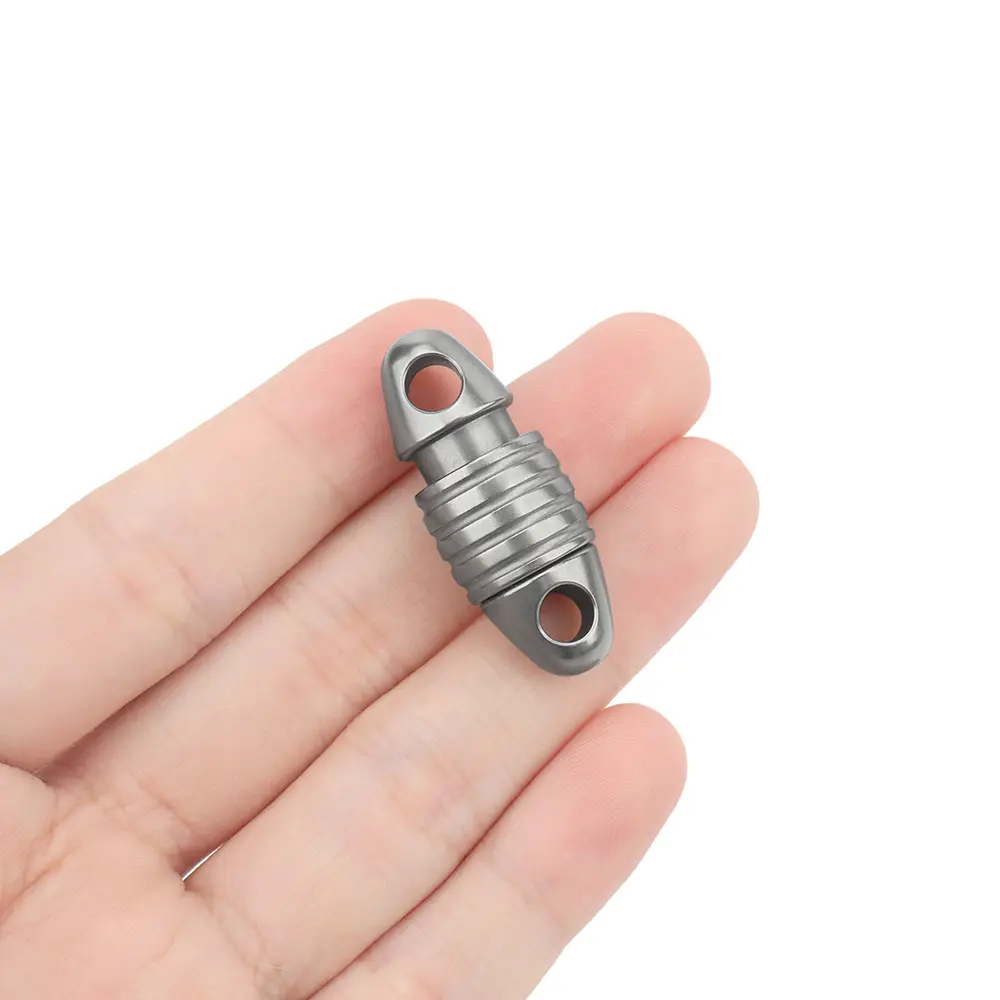 Titanium Alloy Rotary Keychain 360 Degree Rotating Universal Keyring Outdoor Tool EDC Key Accessories