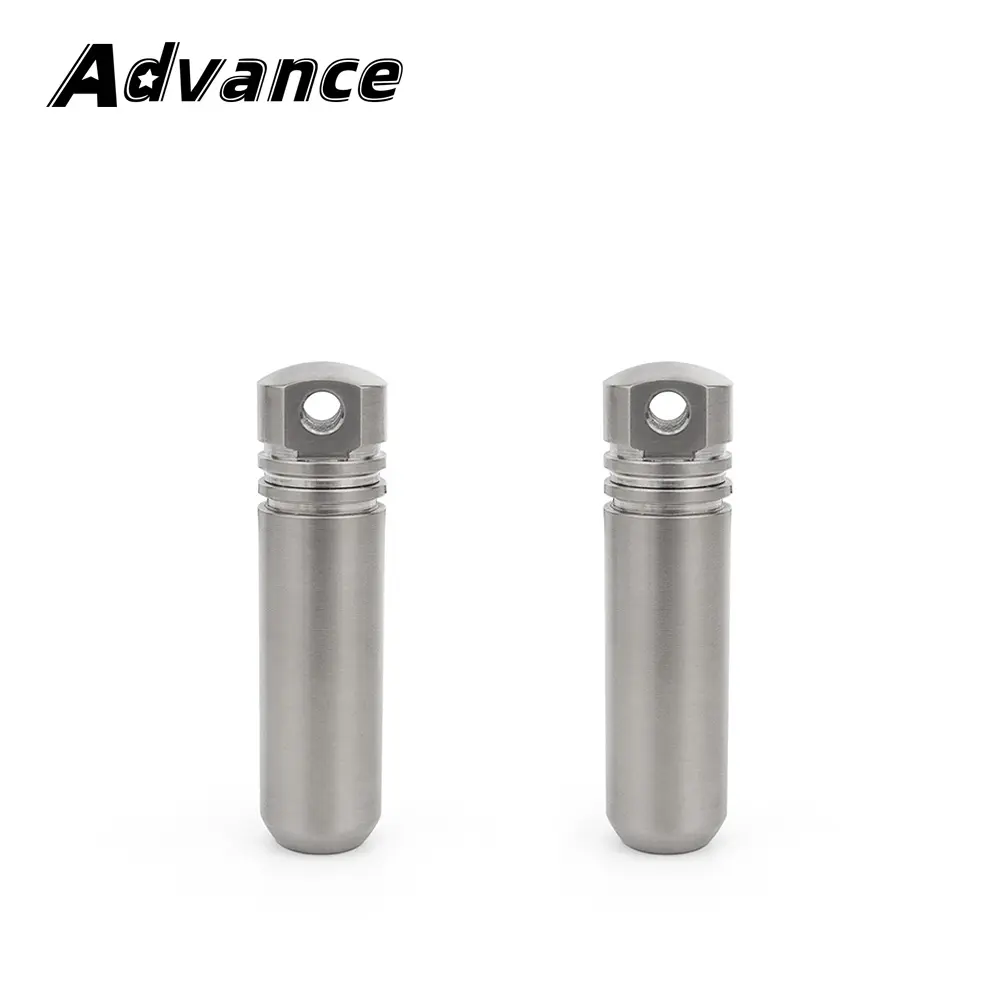 Titanium Mini Waterproof Small Bottle Outdoor Tool Portable Box Sealed Bottle EDC Gadget