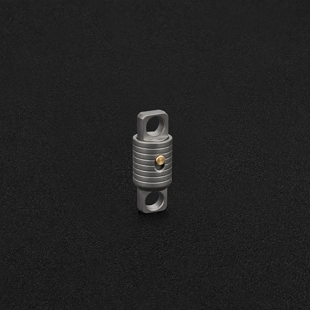 Titanium Alloy Buckle Keychain With Locking Buckle Car Outdoor EDC Tool