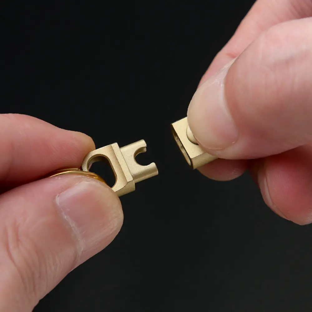 Mini Keychain Buckle Outdoor EDC Brass Key Ring Outdoor Tool