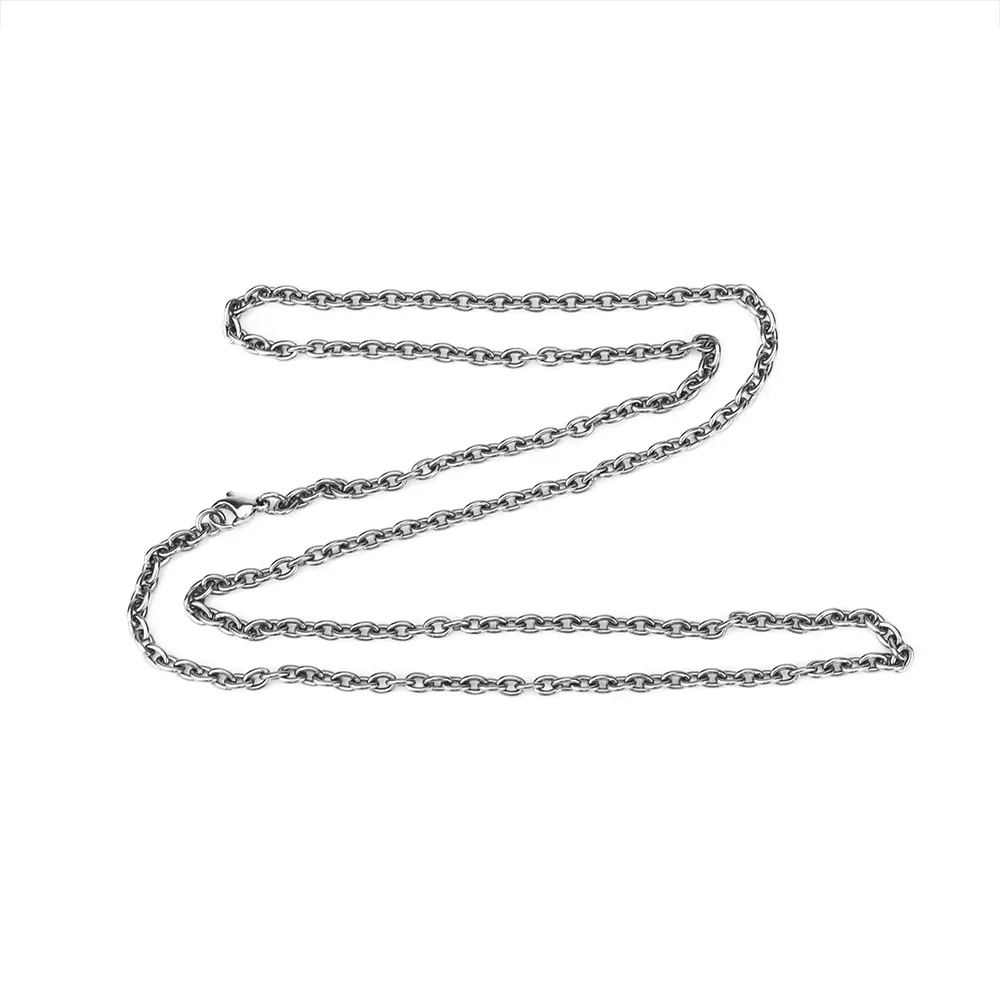 65cm Titanium Chain Lightweight Outdoor Accessories DIY Titanium Alloy Necklace