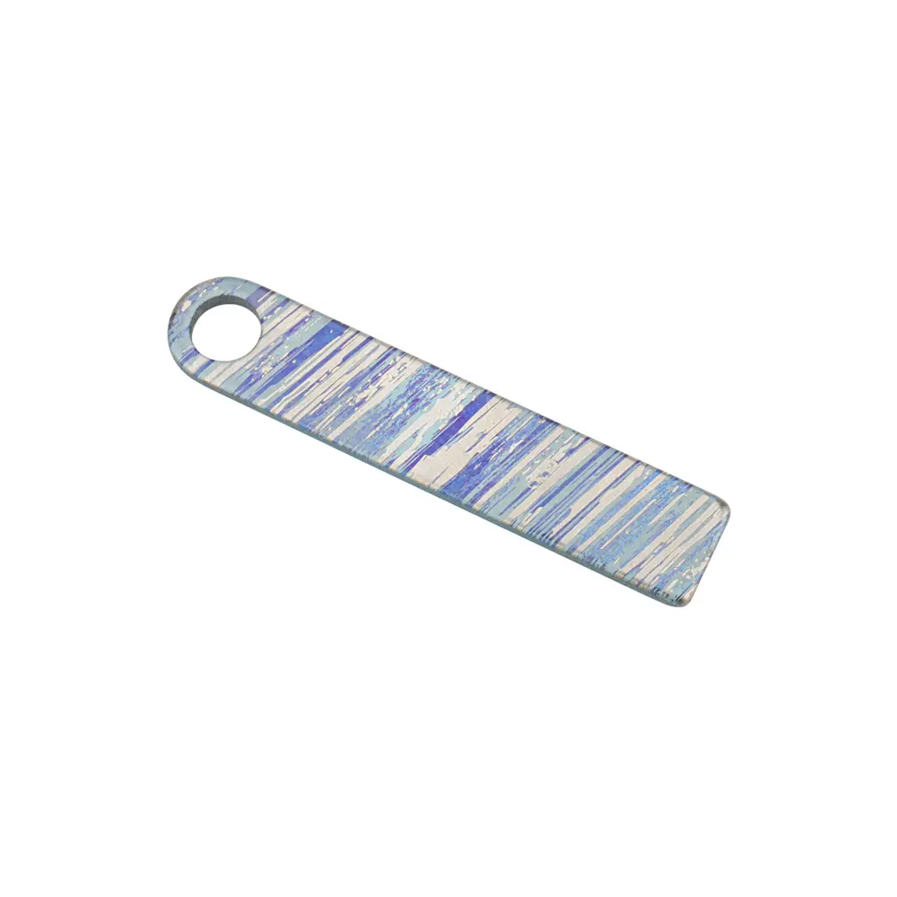 Colorful Titanium Alloy Keyring Pendant Key Chain Titanium Paracord Outdoor Tool Accessories