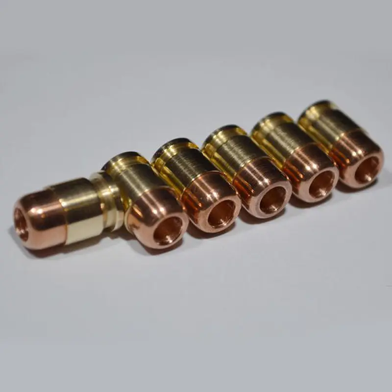 Brass Small Fat Paracord Beads Umbrella Rope Bead Outdoor Gadgets Pendant