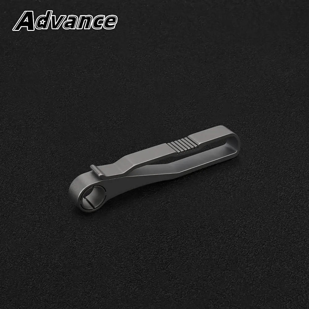 Titanium Alloy Waistband Keychain Waist Belt Buckle Outdoor EDC Tool