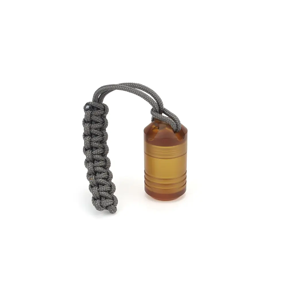 Brown Mini Bottle Sealed Waterproof Bottle Outdoor EDC Tool Portable Small PillBox