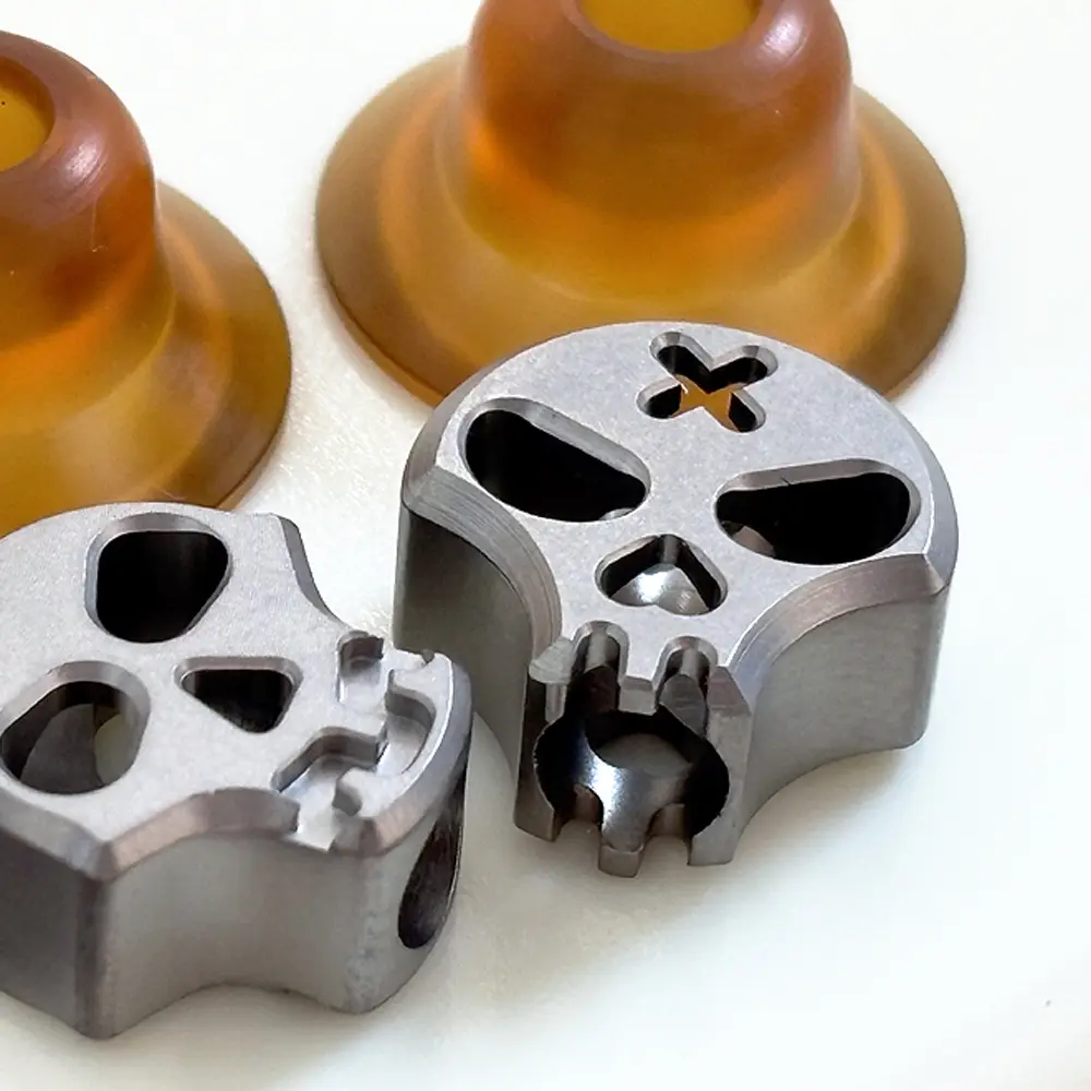 Punk Skull PEI/Titanium Alloy Beads DIY Pendant Paracord Bead Keychain Tool Accessories