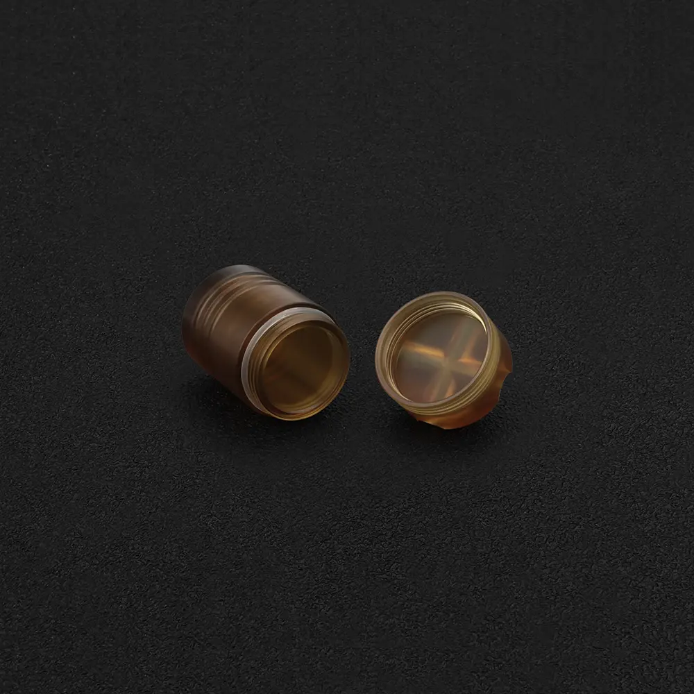 Brown Mini Bottle Sealed Waterproof Bottle Outdoor EDC Tool Portable Small PillBox