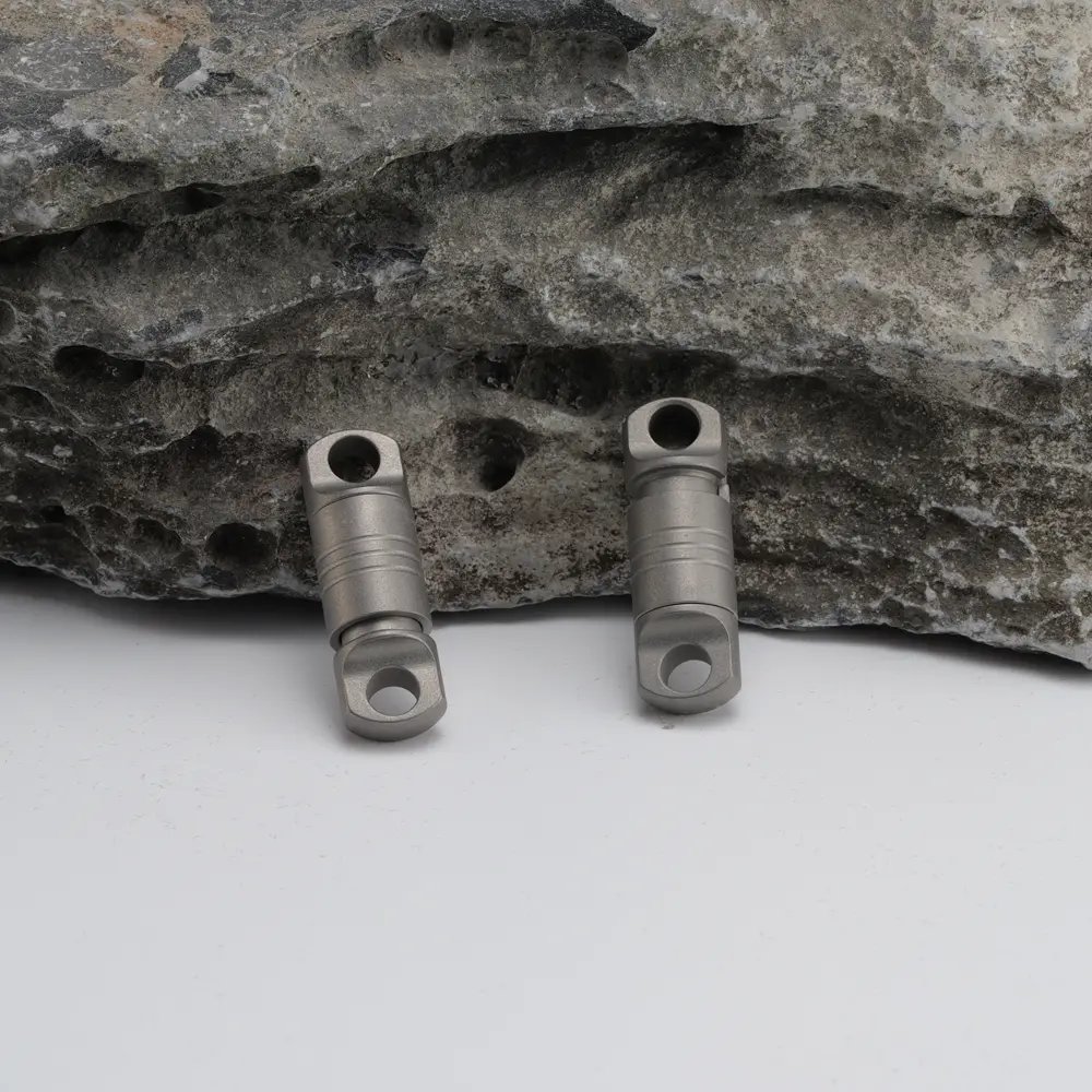 Titanium Alloy Quick Release Keychain Keyring Connecting Buckle EDC Outdoor Tool
