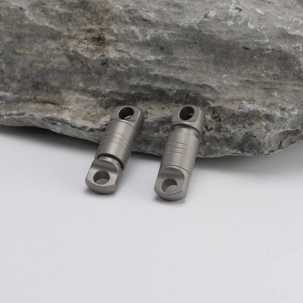 Titanium Alloy Quick Release Keychain Keyring Connecting Buckle EDC Outdoor Tool