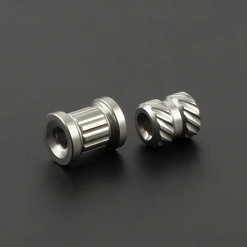 Titanium Alloy TC4 Beads EDC Tool DIY Roman Column Paracord Bead Spray Sand Wash