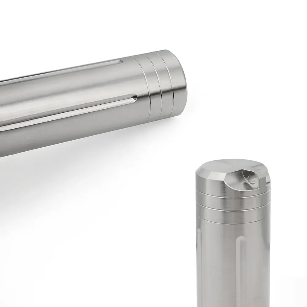 TC4 Titanium Alloy Portable Bottle Outdoor Camping Moisture-proof Waterproof Light-proof Storage Small Box