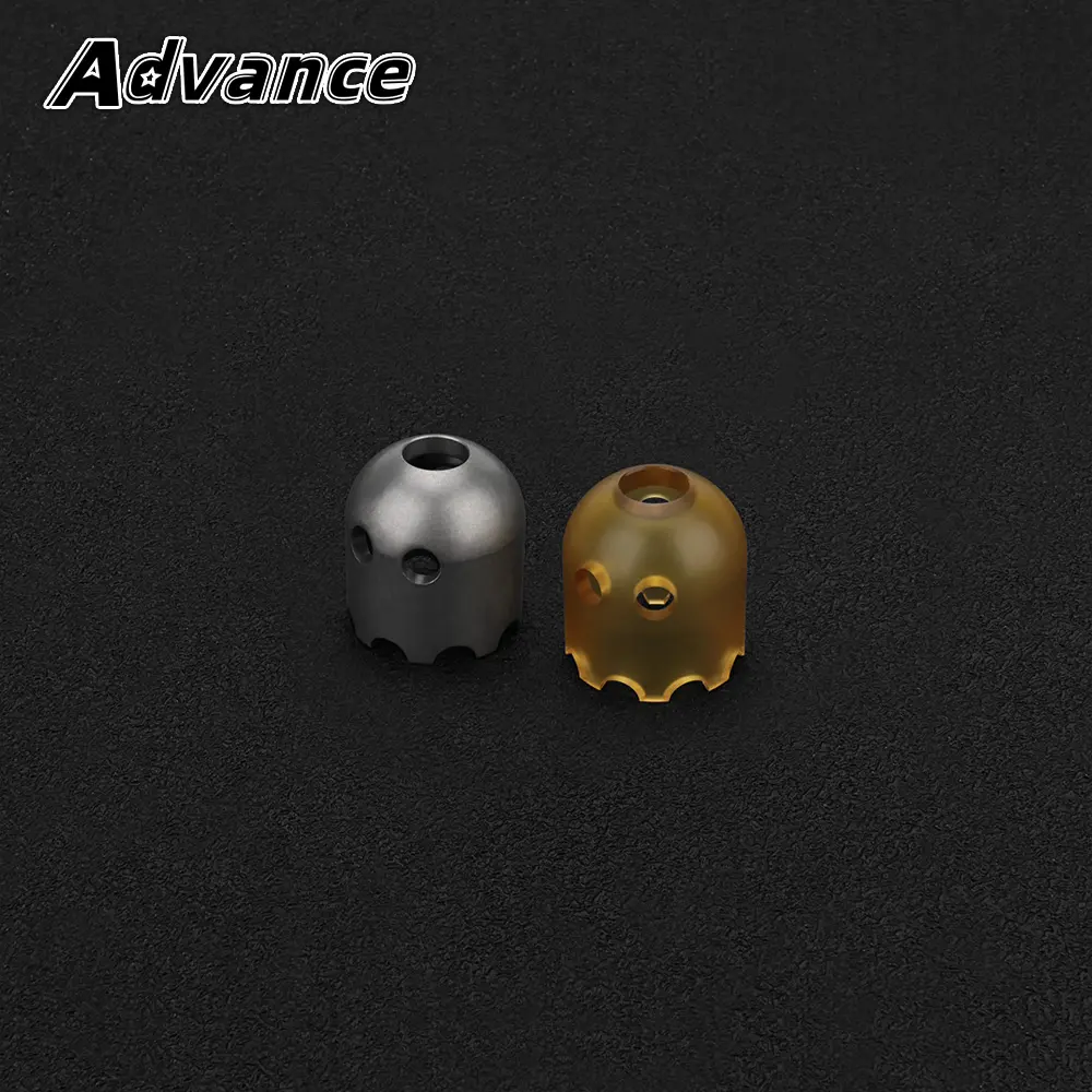Resin/Titanium Alloy Cute Ghost Shape Bead Paracord Umbrella Rope Outdoor EDC Beads