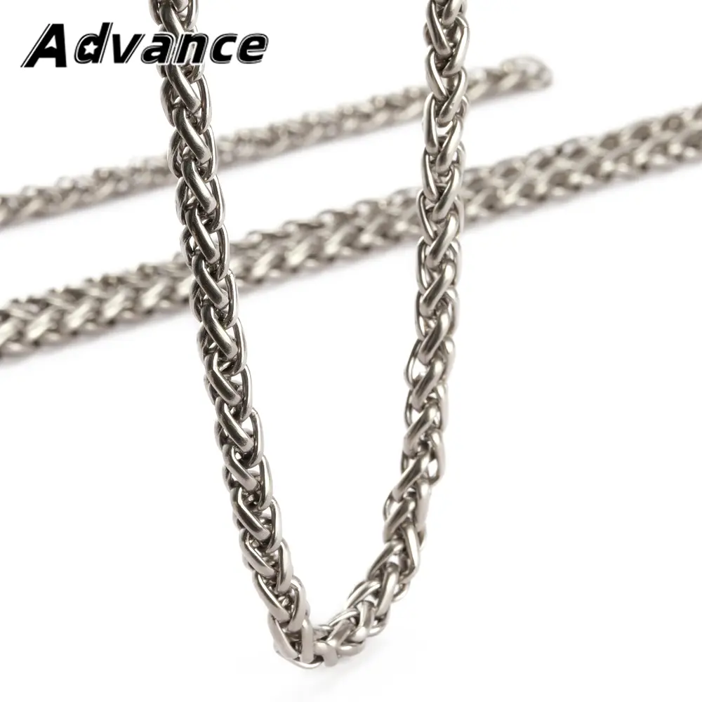 22/70cm Titanium Alloy Necklace Chain DIY Bracelet Outdoor Tool EDC