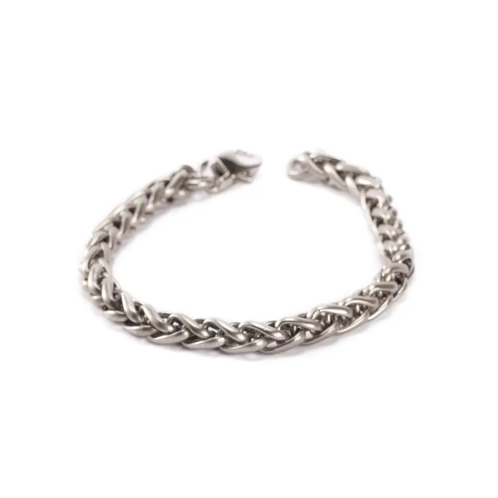 19/22cm Short Titanium Alloy Bracelet Chain DIY Keychain Outdoor Tool EDC