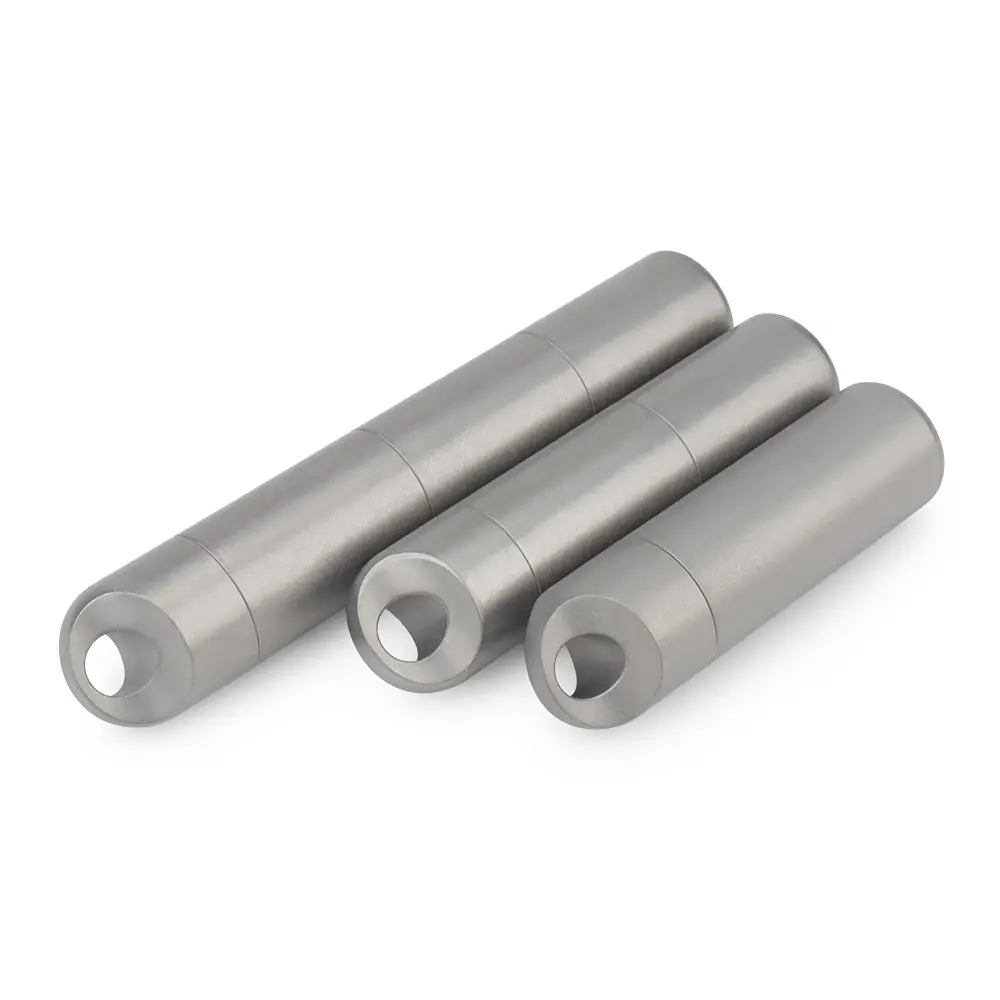Pill Storage Bottle Titanium Alloy Multi Layer Sealed Bottle Waterproof Outdoor EDC Tool Vial
