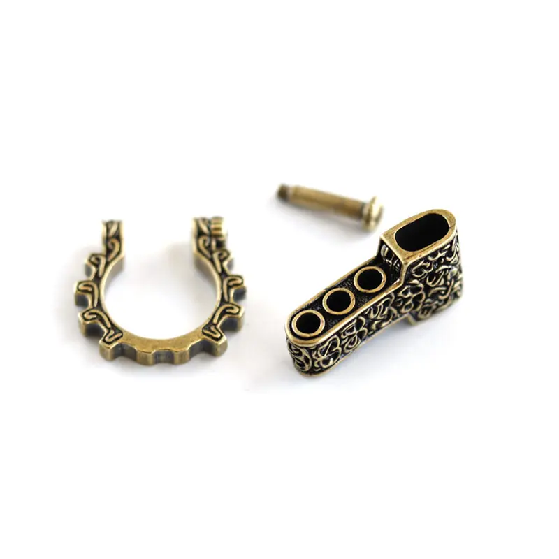 DIY Accessories For Woven Bracelet Loong Paracord Buckle Rope Lanyards Brass Connect Accessories