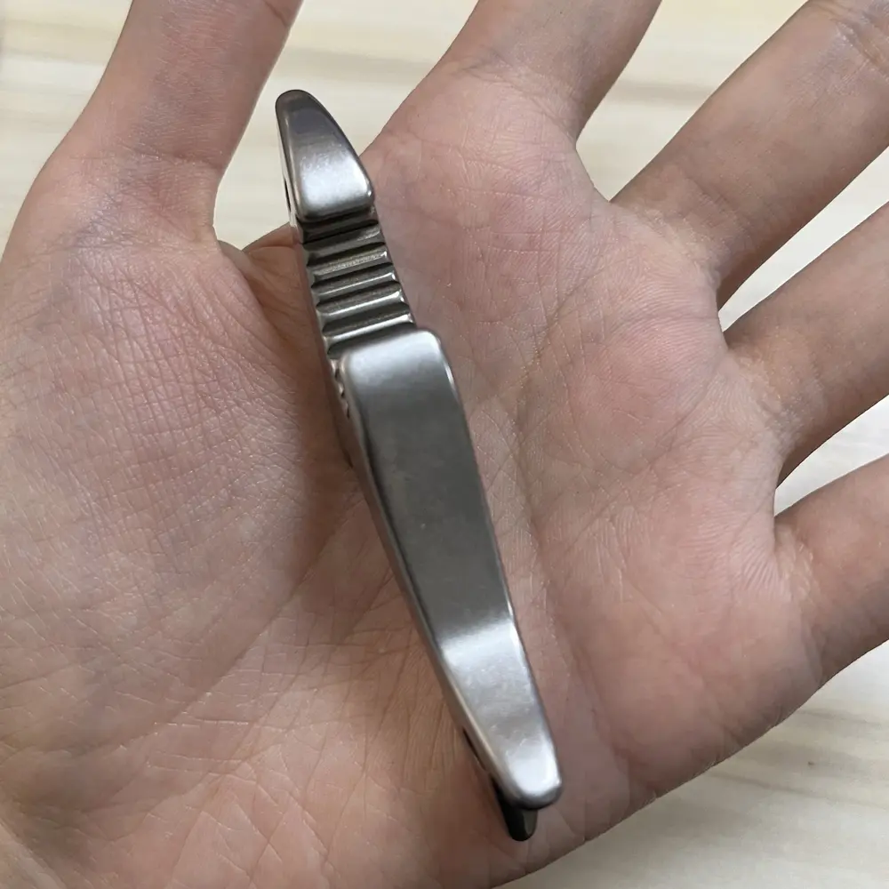 Titanium Alloy Shark Multifunctional Bottle Opener Keychain Pendant Outdoor EDC Tool