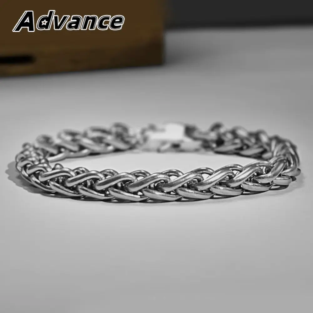Short/Long Titanium Alloy Necklace Chain DIY Bracelet Outdoor Tool EDC