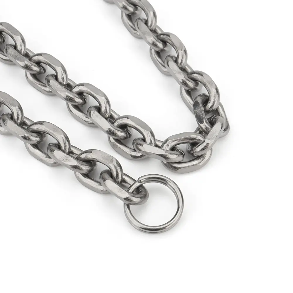 30cm Titanium Alloy Chain DIY Connection Keyring Multi-function Outdoor Tool EDC