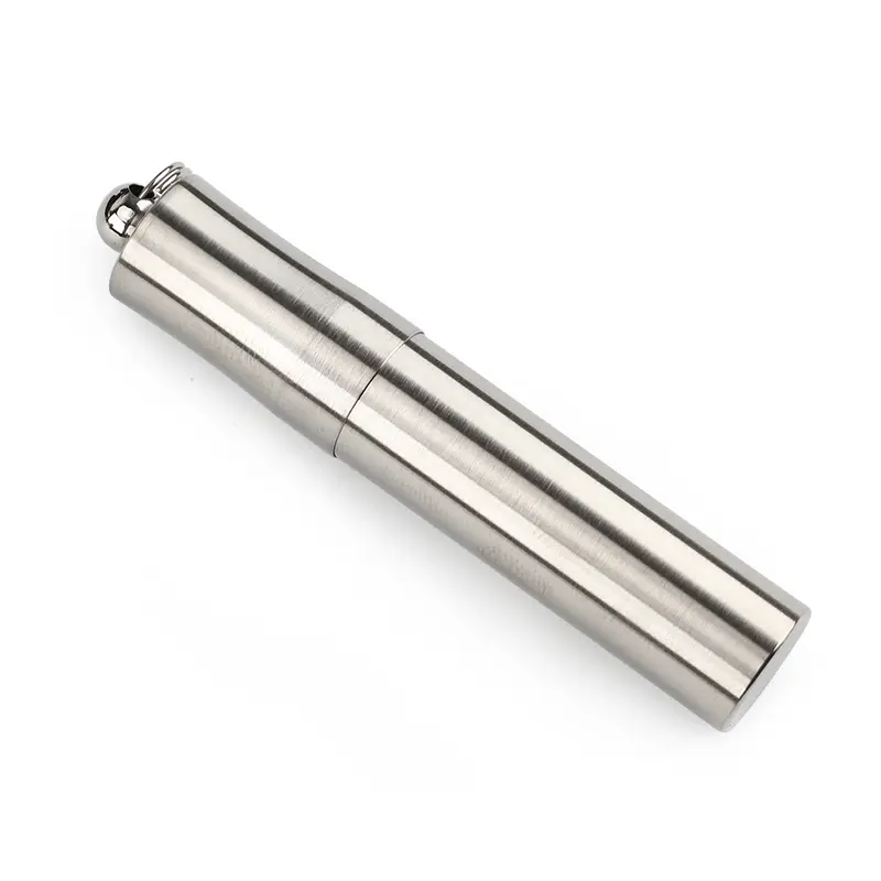 S/L Titanium Alloy Pocket Tools Toothpick Holder Ultralight Portable Pill Case Container For Travel