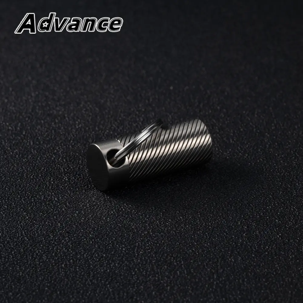 Small Seal Bottle Portable Pill Box Waterproof Moisture-proof Titanium Outdoor Tool EDC
