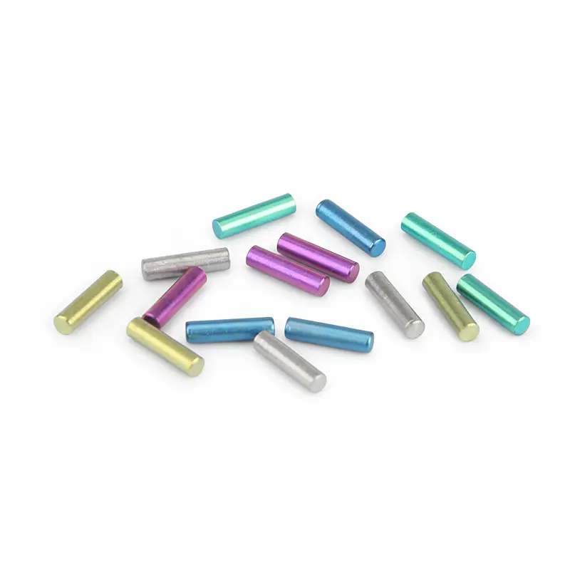 2pcs Colorful 1.5*6mm Titanium Small Rod DIY Accessories Titanium Alloy Mini Stick Tool Decoration