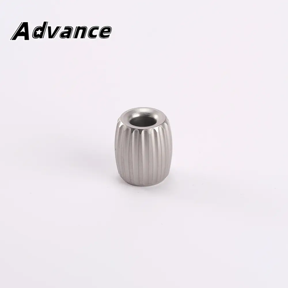 1pc Titanium Alloy Paracord Bead Keychain Accessory EDC DIY Paracord Beads