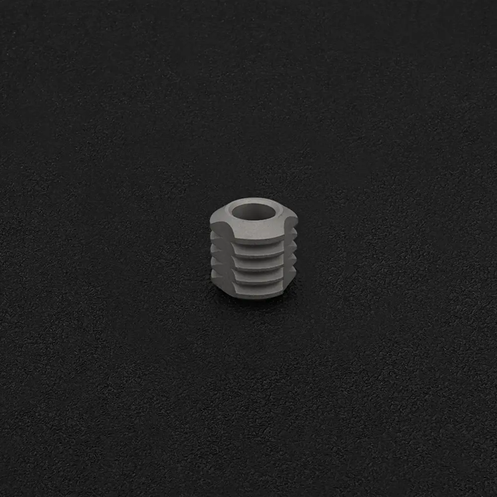 1PC Titanium Beads Paracord Umbrella Rope Cord Beads Lanyard Titanium Alloy Pendant