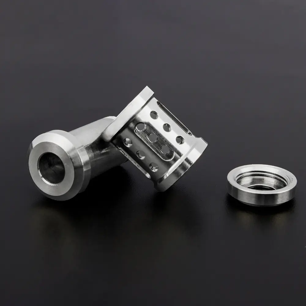 Removable Titanium Pendant DIY Bead Titanium Alloy Paracord Bead Keyring Zipper Keyring Accessory