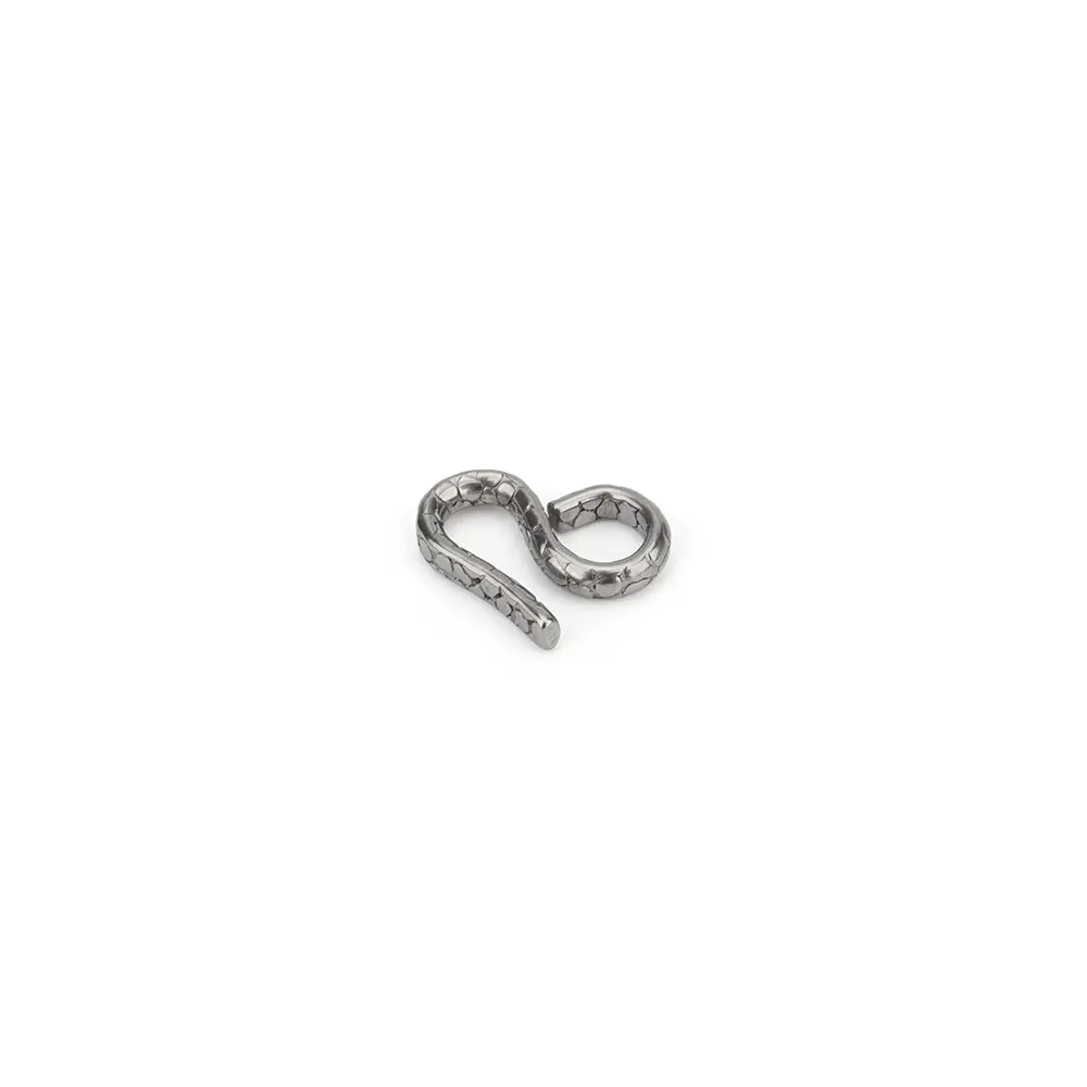 1pc S Shape Titanium Hook Necklace Bracelet Connecting Buckle Keyring Chain Accessories Outdoor Tool