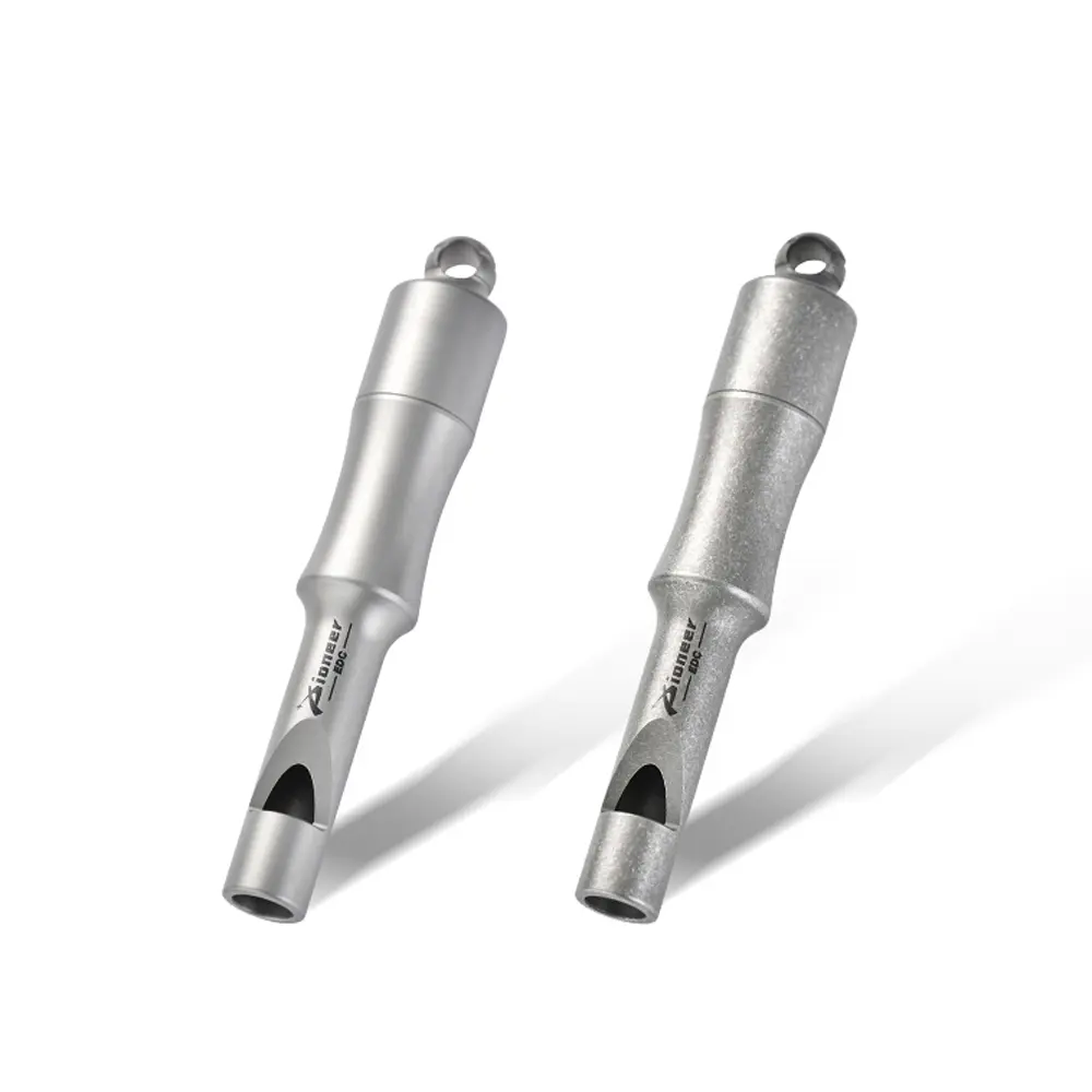 Multifunctional Storage Small Bottle Whistle Titanium Outdoor Pocket Tool