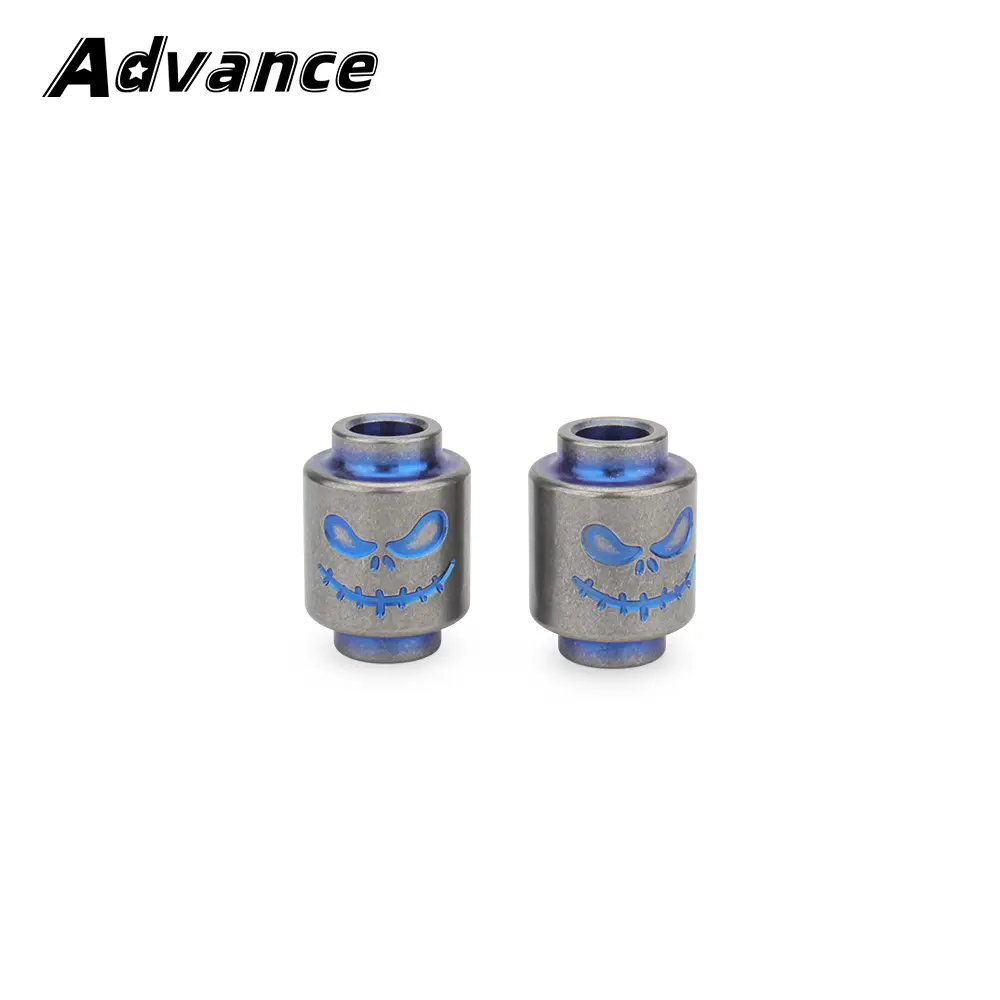 Titanium Alloy Paracord Bead Lanyard Pendant Outdoor Umbrella Woven Rope Accessories
