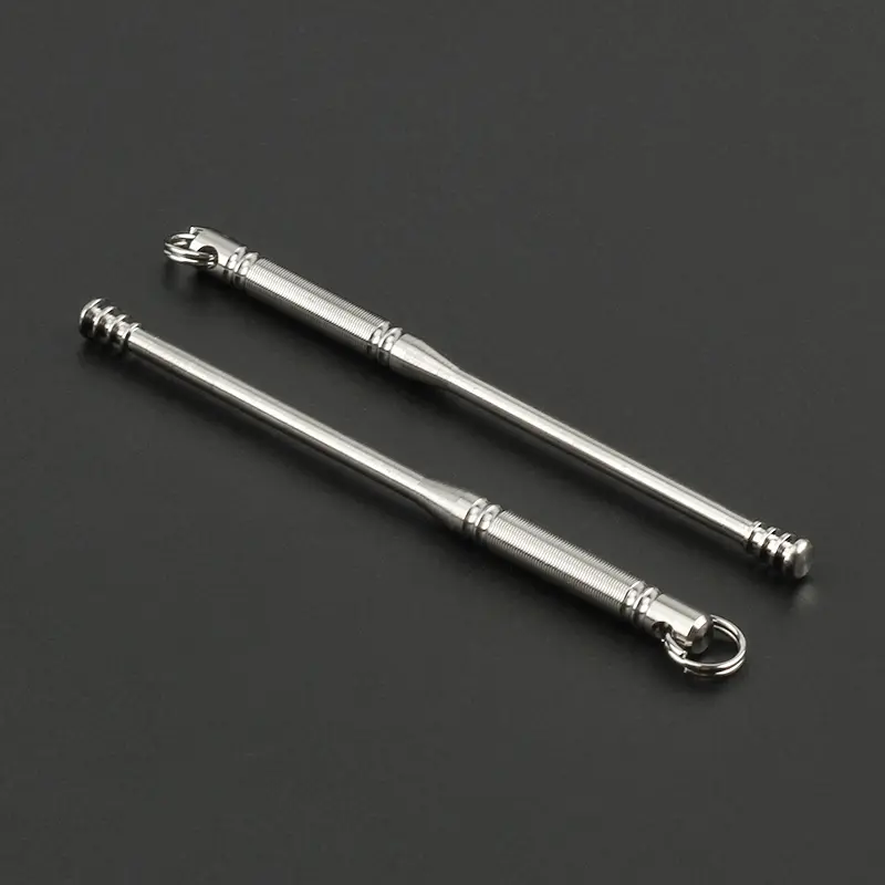 1PC Non-slip Titanium Ear Scoop Portable Titanium Alloy Ear Spoon Outdoor EDC Tool TC4 No Rust