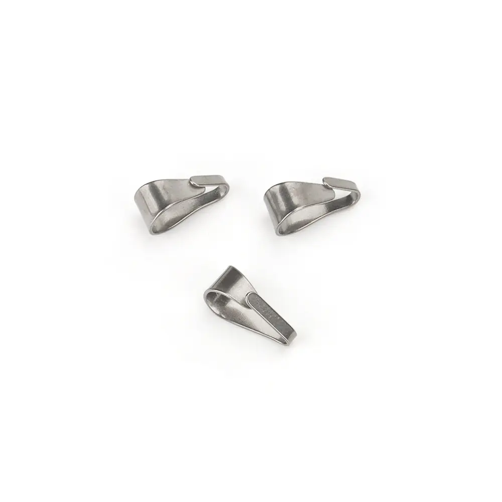 DIY Titanium Alloy Pendant Clasp For Necklace Bracelet Keychain Clip Clasps Outdoor Tool Accessories