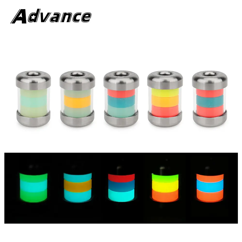 PC Plastic Titanium Alloy Bead DIY Luminous Paracord Bead Umbrella Rope Pendant Keyring Accessories