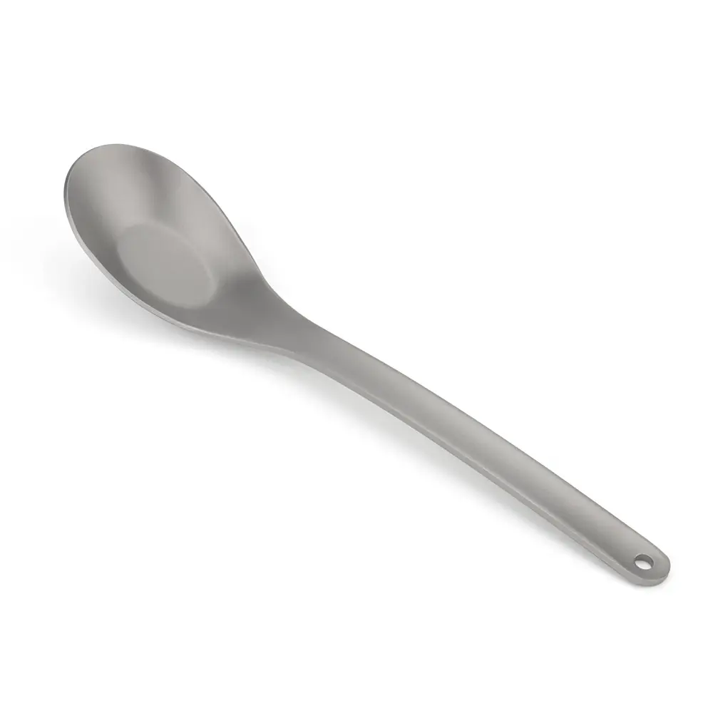 Tableware Titanium Alloy Spoon Rust-free Picnic Utensil Outdoor Camping Food Scoop
