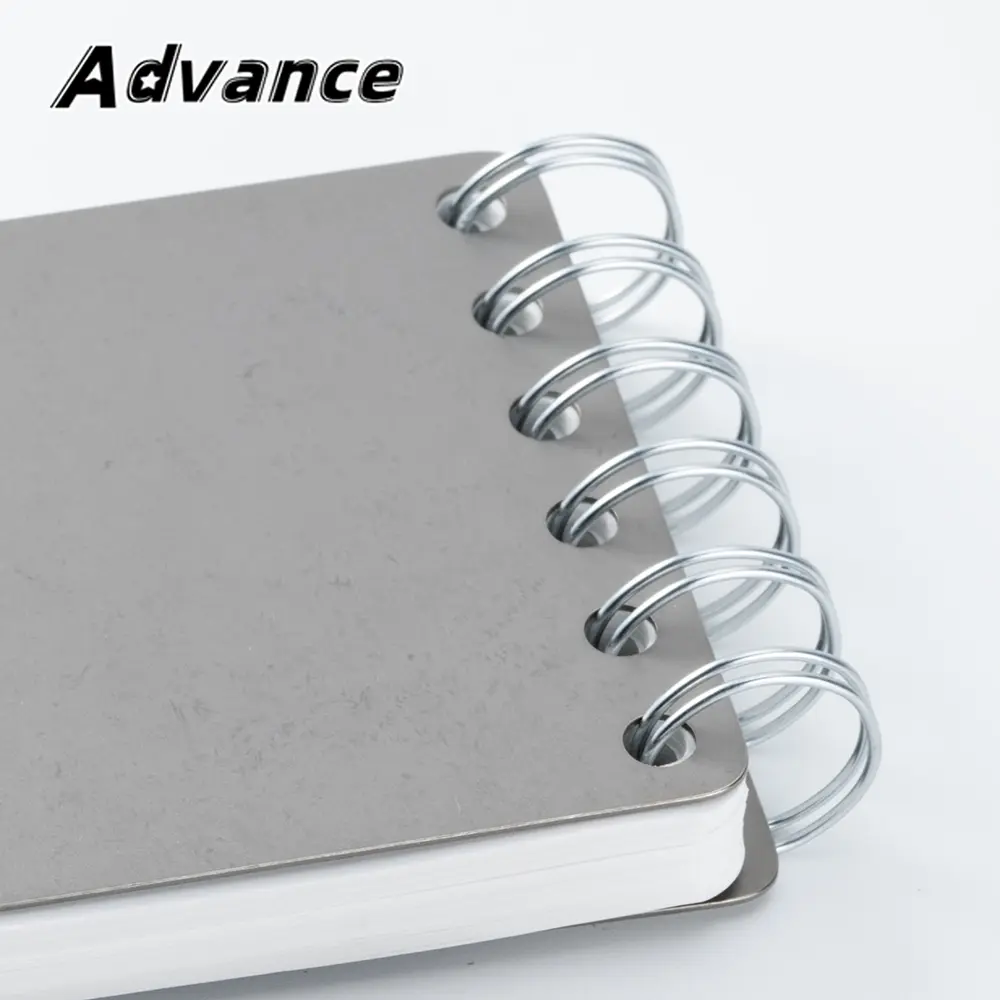 Multi-function Ruler Notebook EDC Titanium Alloy Shell Outdoor Tool Notepad