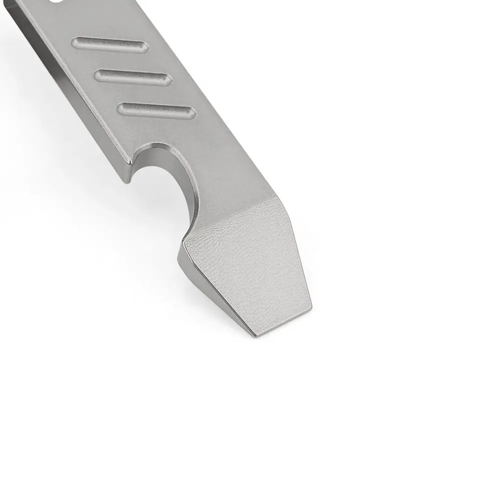 Titanium Mini Bottle Opener Multi-Tool Titanium Alloy Outdoor EDC Key Chain Accessories