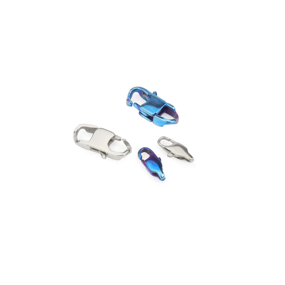 Chain Connection Titanium Lobster Clasp Small Buckle Keychain DIY Rope Hasp Outdoor Tool Bracelet Accessories